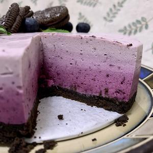 🌸蓝莓酸奶慕斯蛋糕🍰（6寸）的做法 步骤21