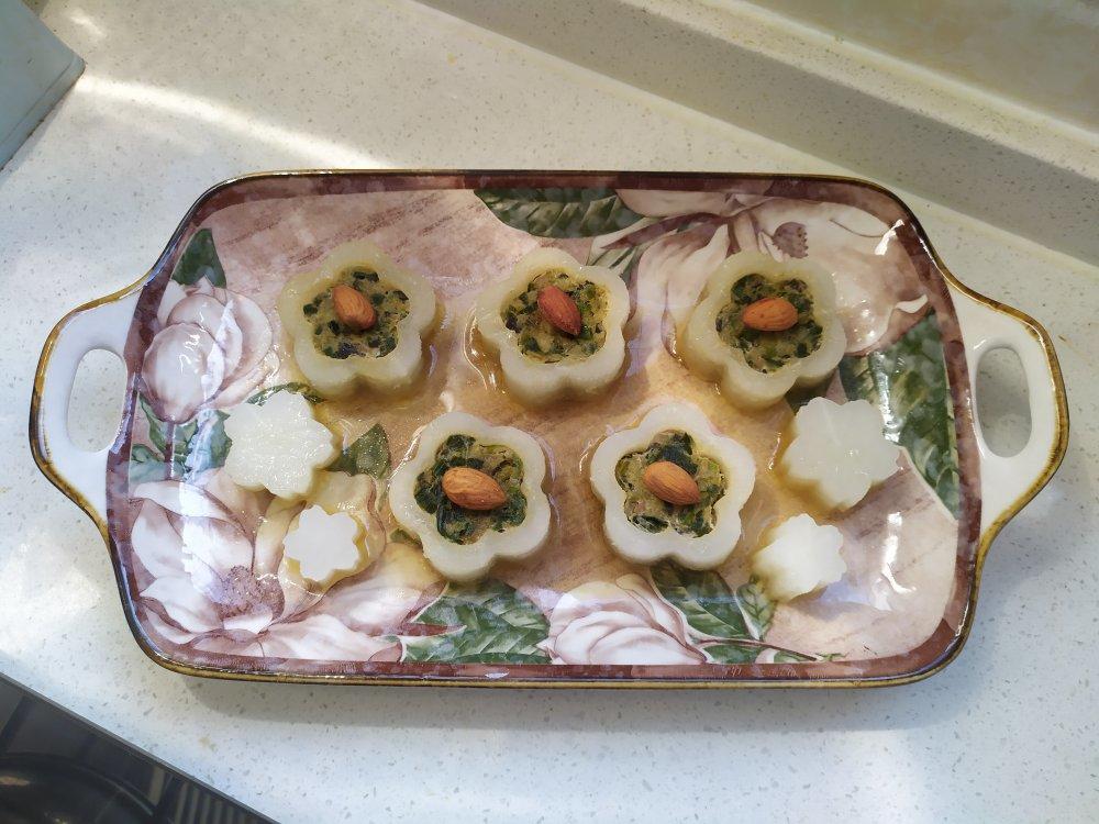 花式萝卜酿虾球