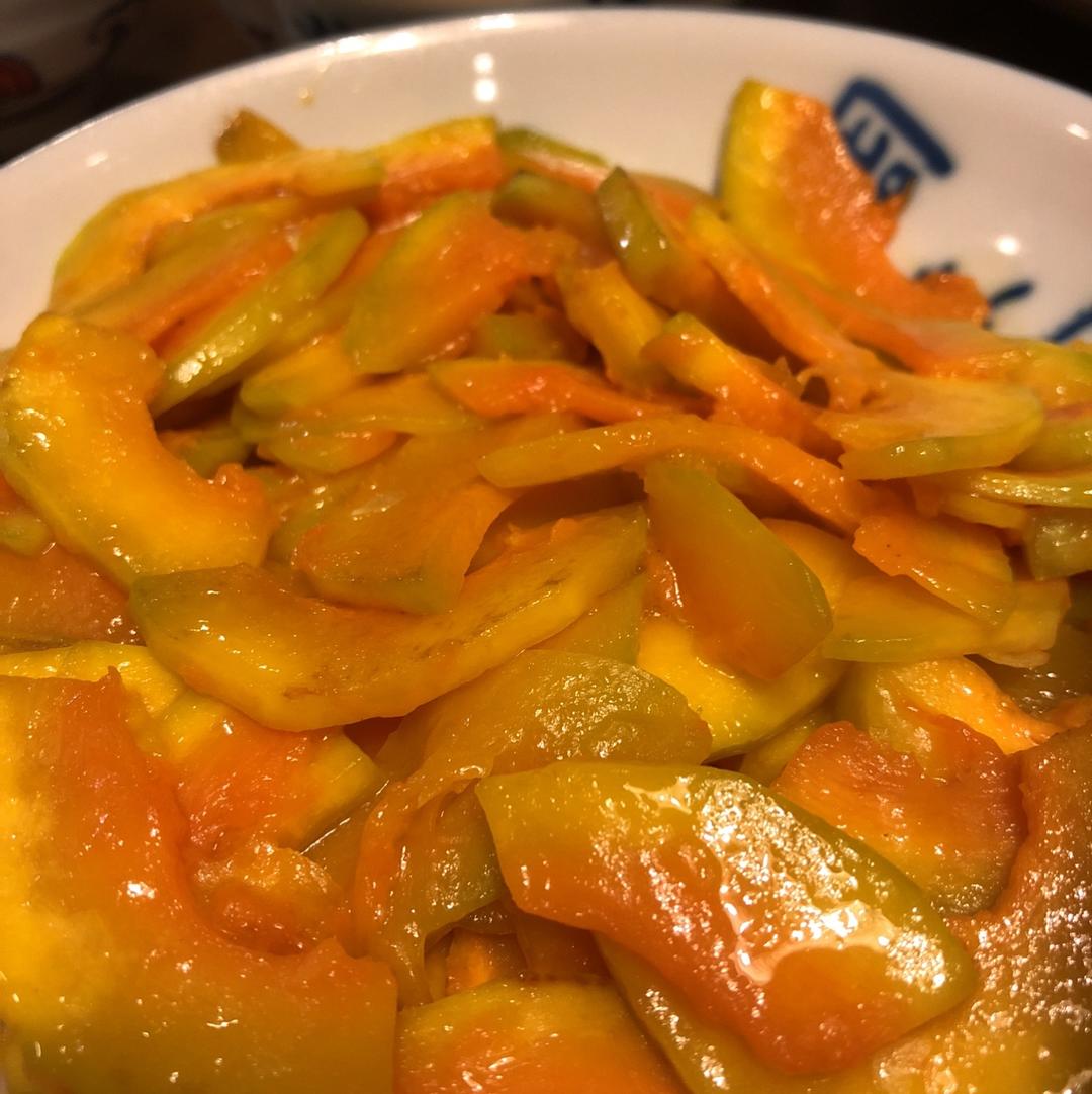 素炒南瓜