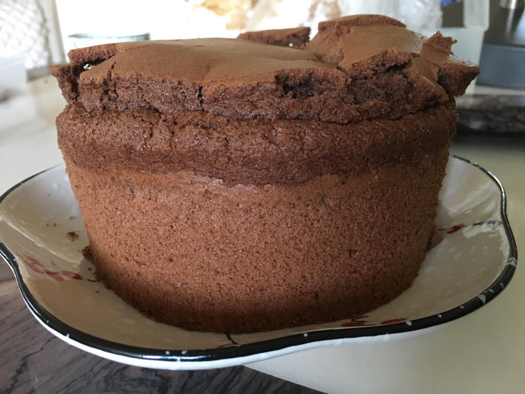 不消泡的巧克力戚风胚/「戚风及其衍生」烘焙视频蛋糕篇2
