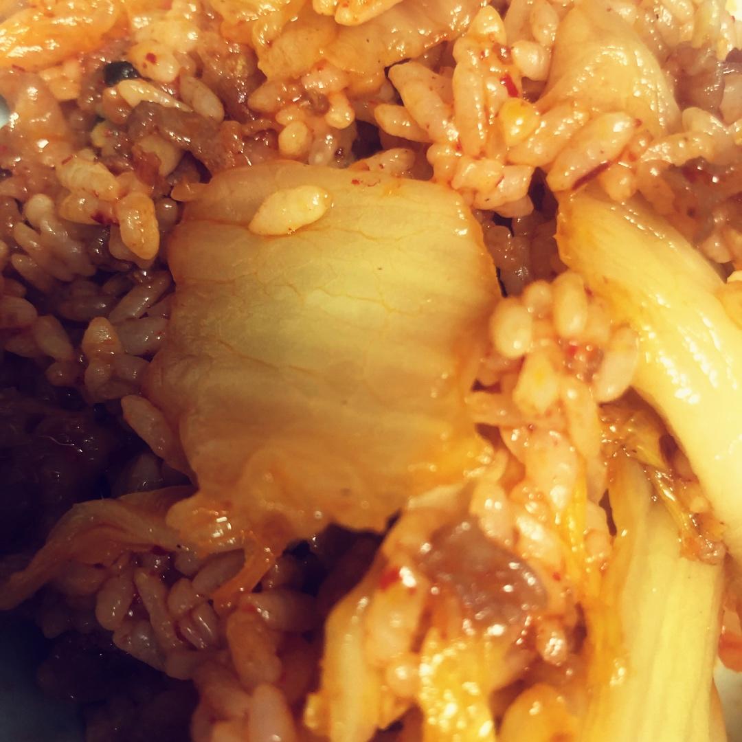 泡菜肥牛炒饭