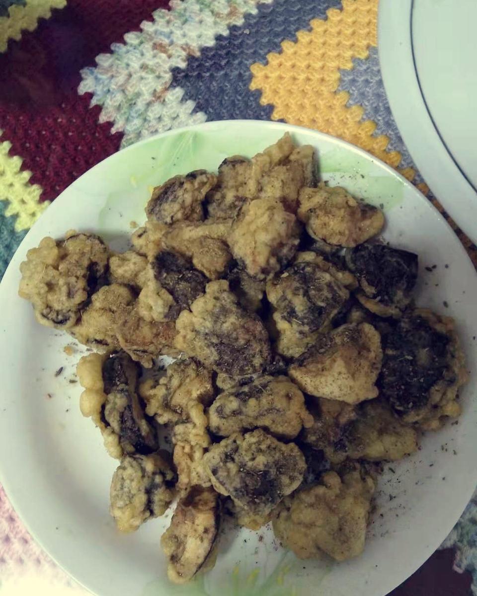 干炸香菇