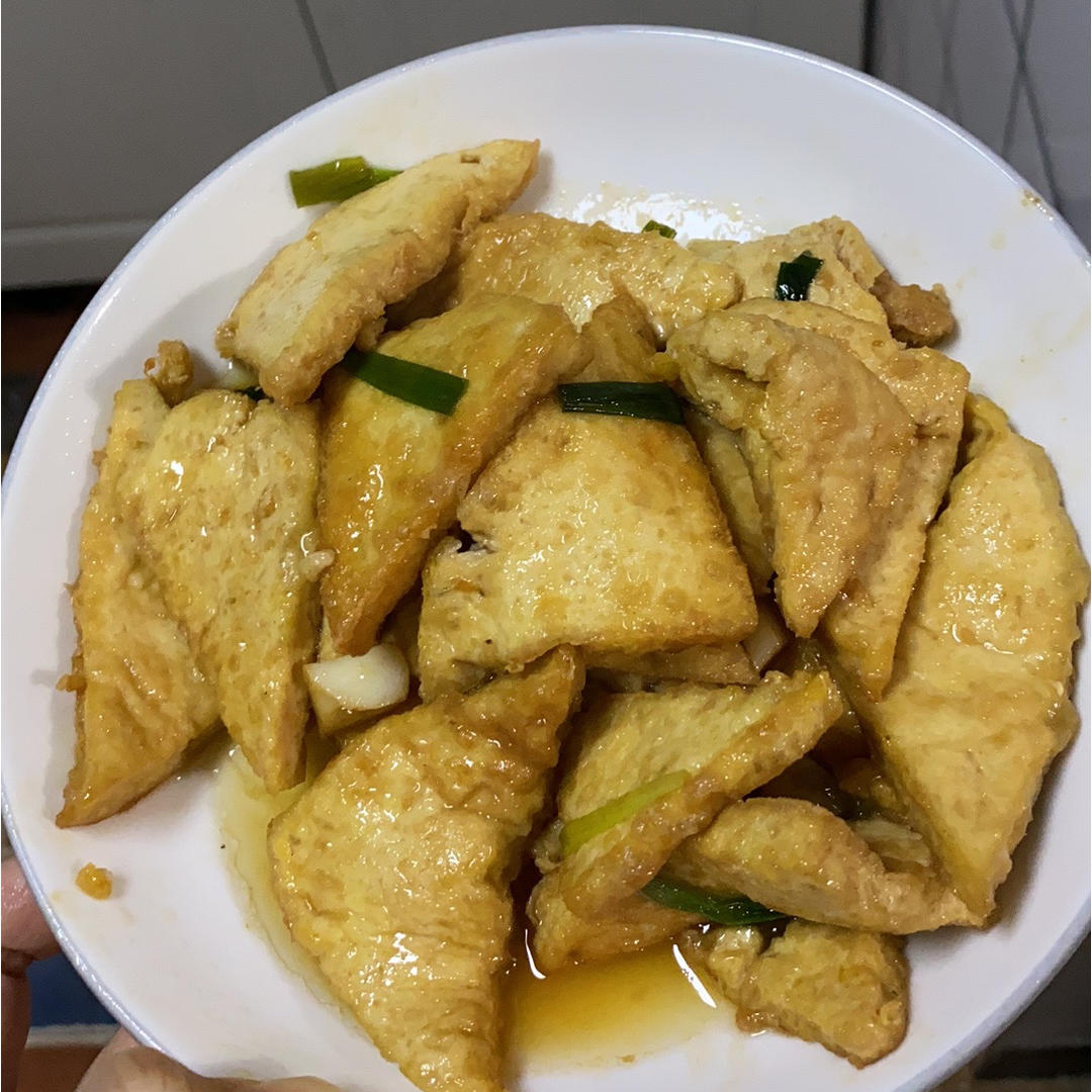 焖煎豆腐