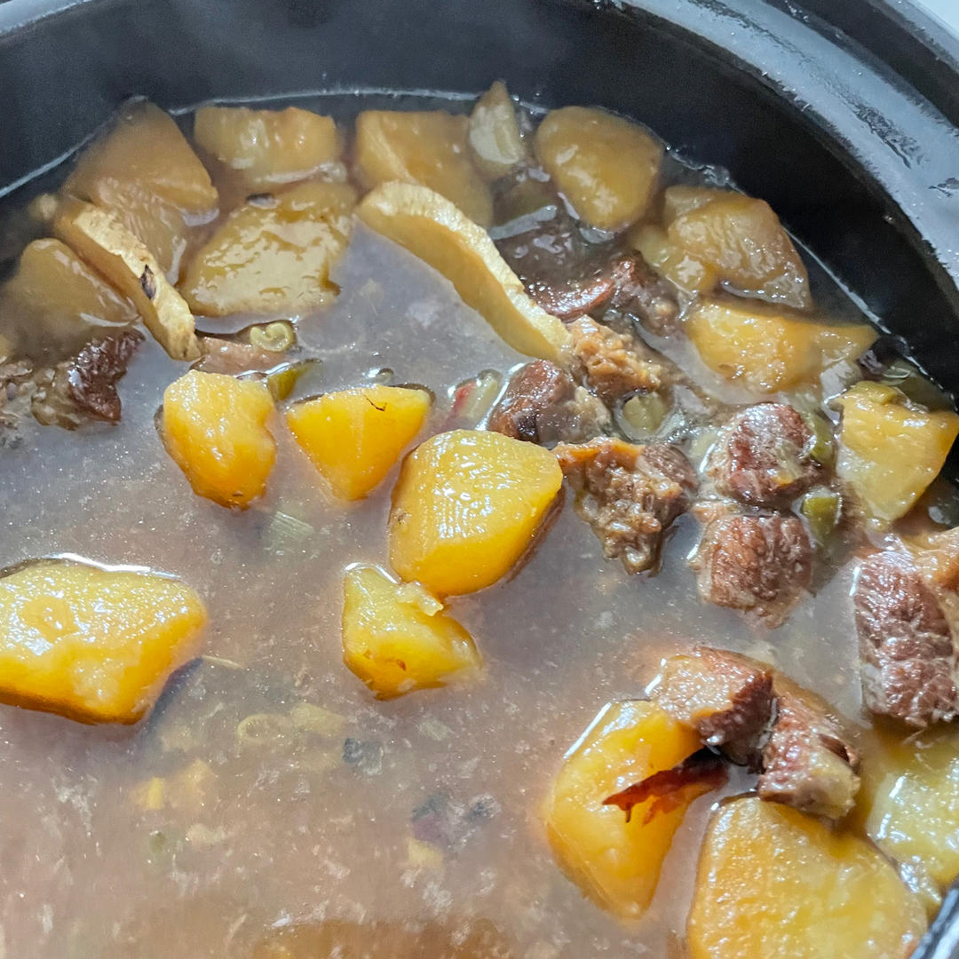 土豆炖牛肉