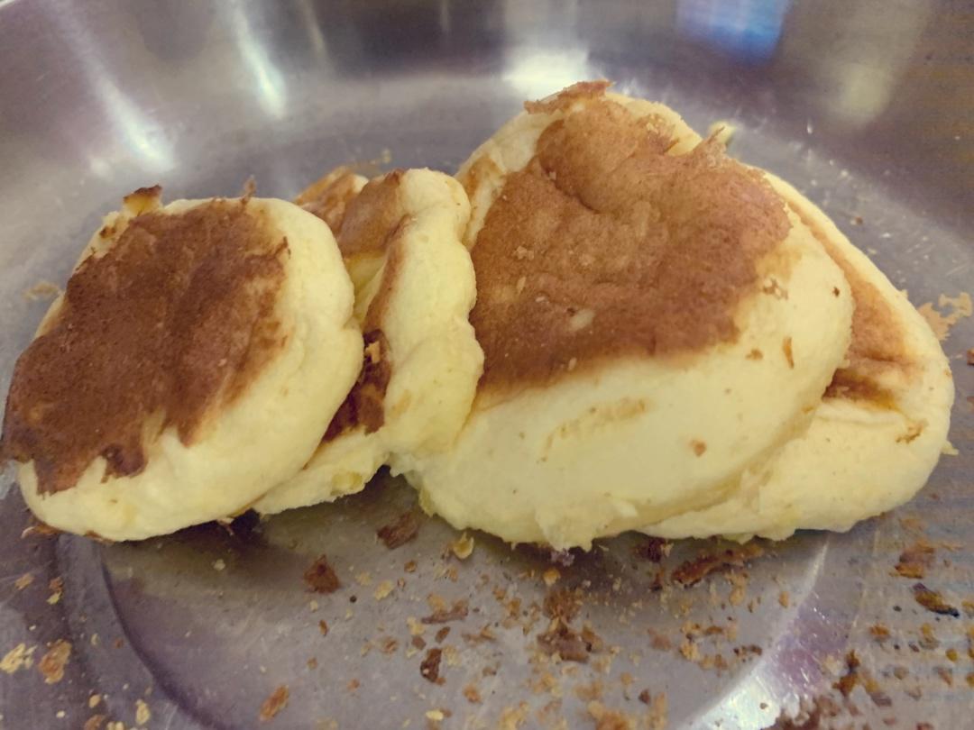 原味无油日式舒芙蕾厚松饼