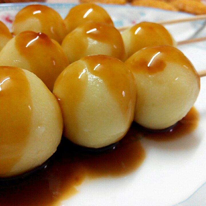 进击的r酱做的土豆日式串团子