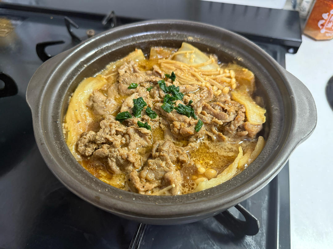 沙茶响铃牛肉煲
