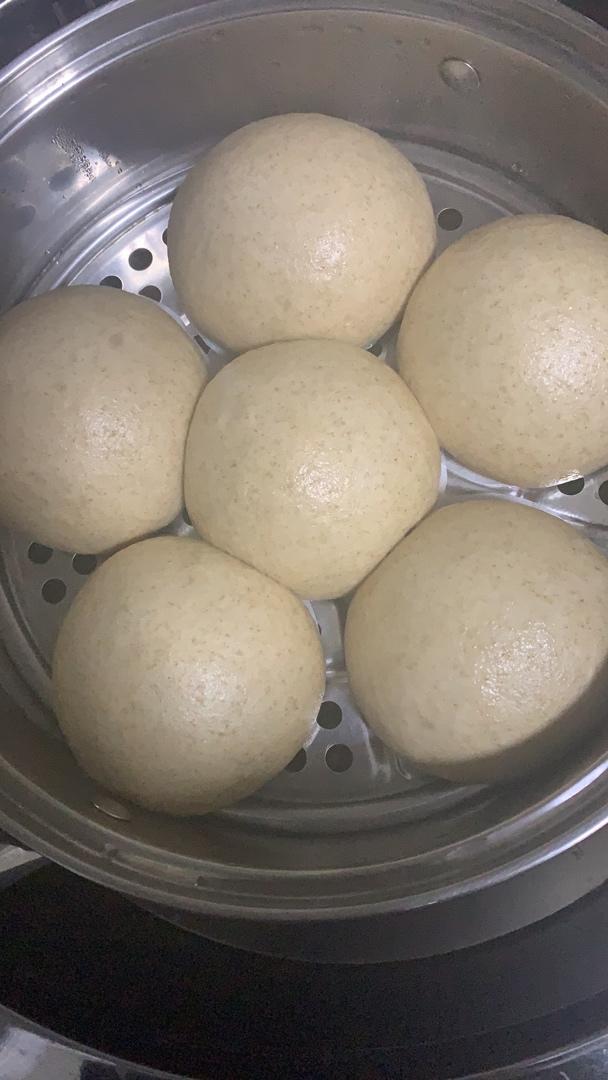 松软全麦馒头（老面一发）