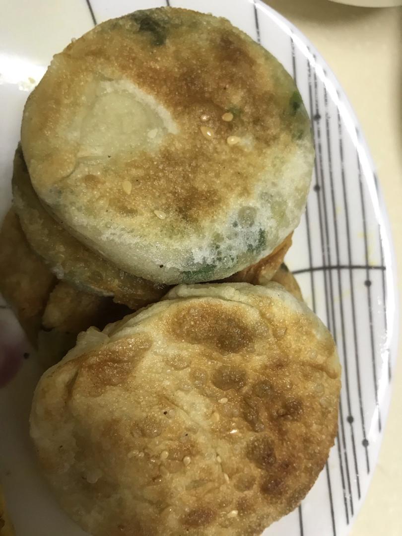 饺子皮葱油饼