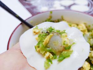 青椒鸡蛋虾仁饺子的做法 步骤6