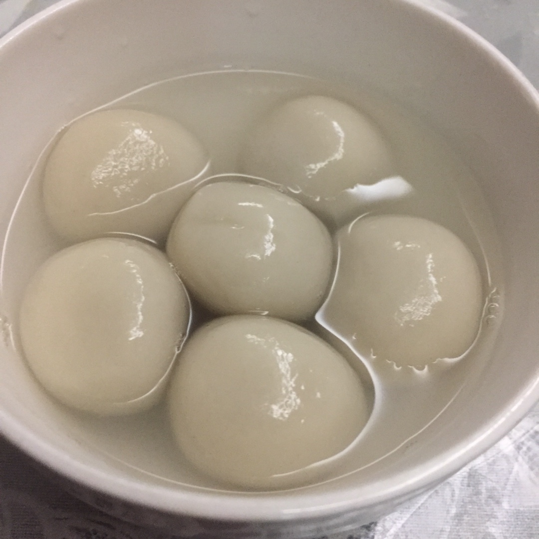 静静hrdl做的黑芝麻汤圆