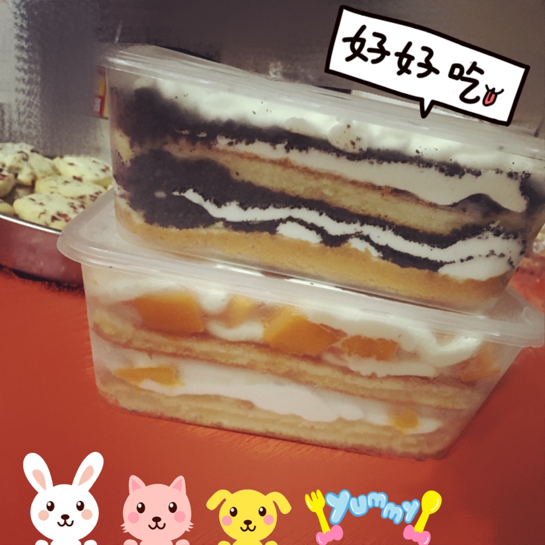 盒子戚风蛋糕