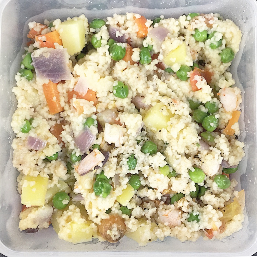 Vegetable Butter Couscous 蔬菜黄油古斯古斯