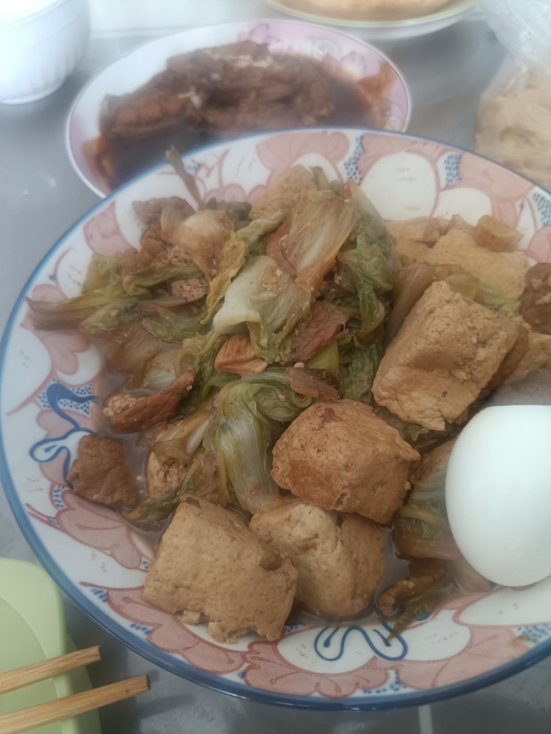 冬季最爱的家常菜！大白菜炖大豆腐或干豆腐