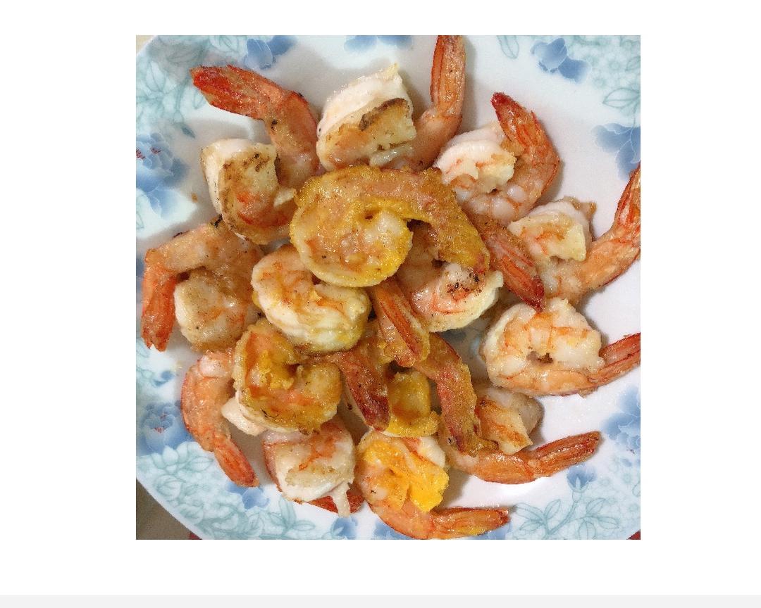 病人菜谱之二炸虾（无酱油）