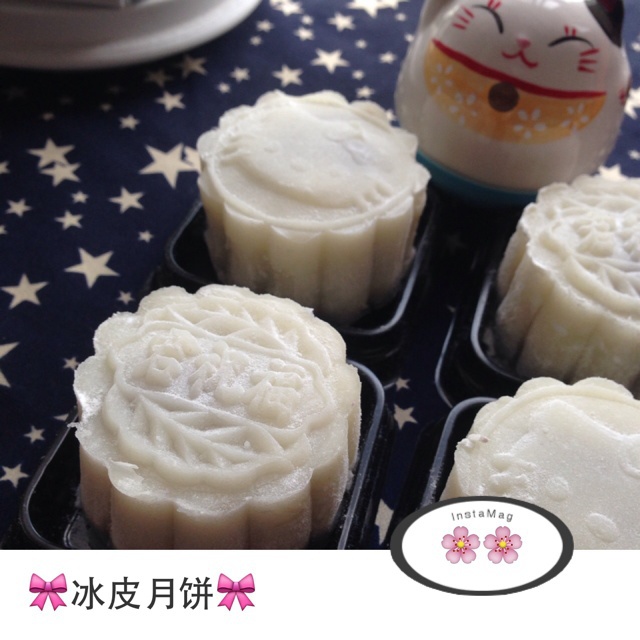 传说中的大班冰皮月饼 终于能尝到啦～