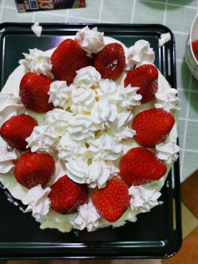 8寸水果生日蛋糕