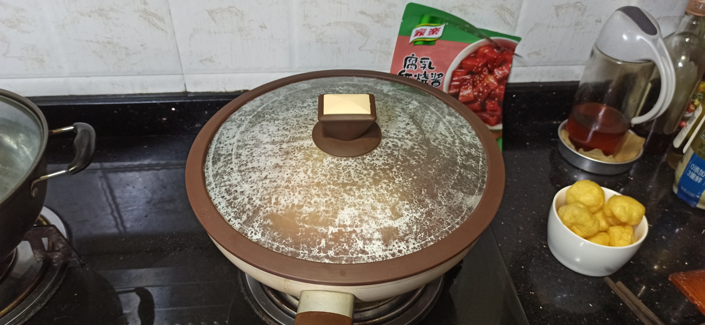 腐乳红烧白灵菇扒的做法 步骤9