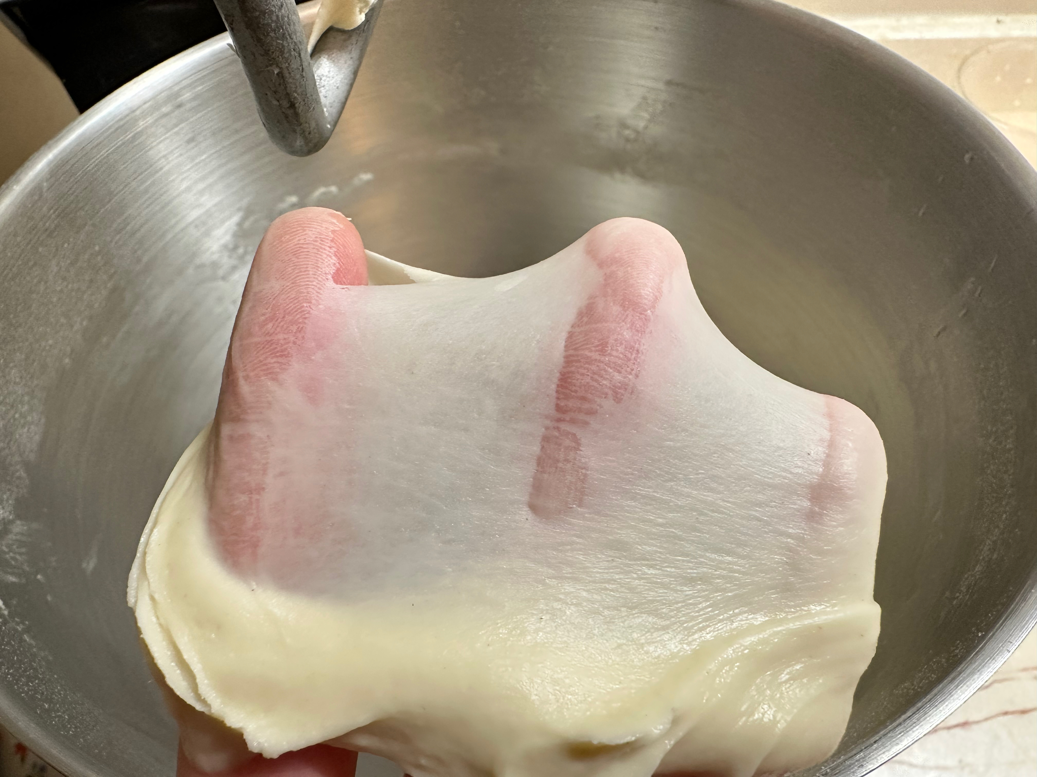 会拉丝的奶香小餐包‼️波兰种配方的做法 步骤4