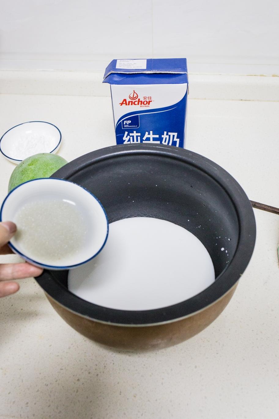 纯奶手撕吐司的做法 步骤1