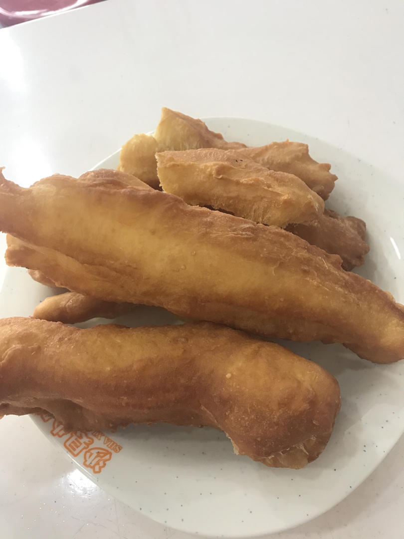 早餐店香酥大油条 酥香可口 各个空心 附细节视频详解