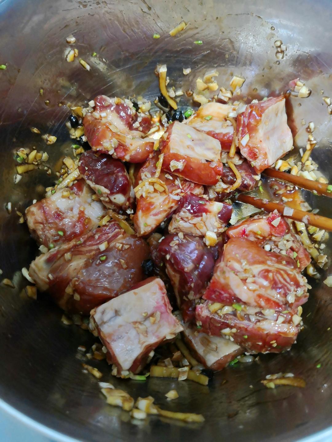 蒜蓉豆豉蒸排骨