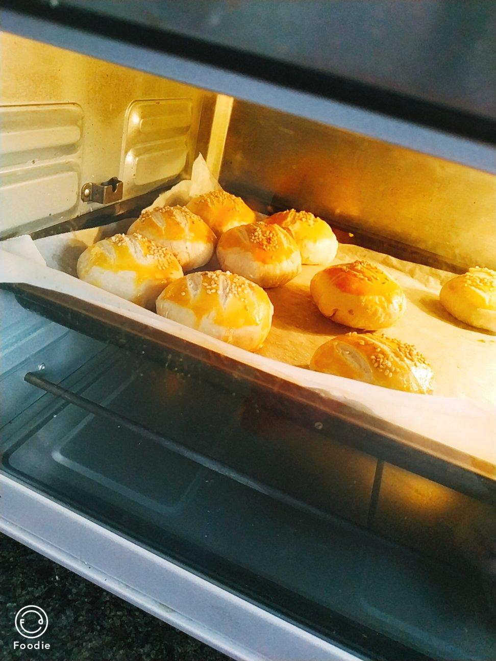 椰蓉糯米老婆饼