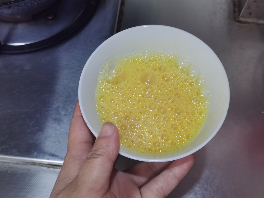 咸菜豆瓣蛋汤（蚕豆瓣）的做法 步骤9