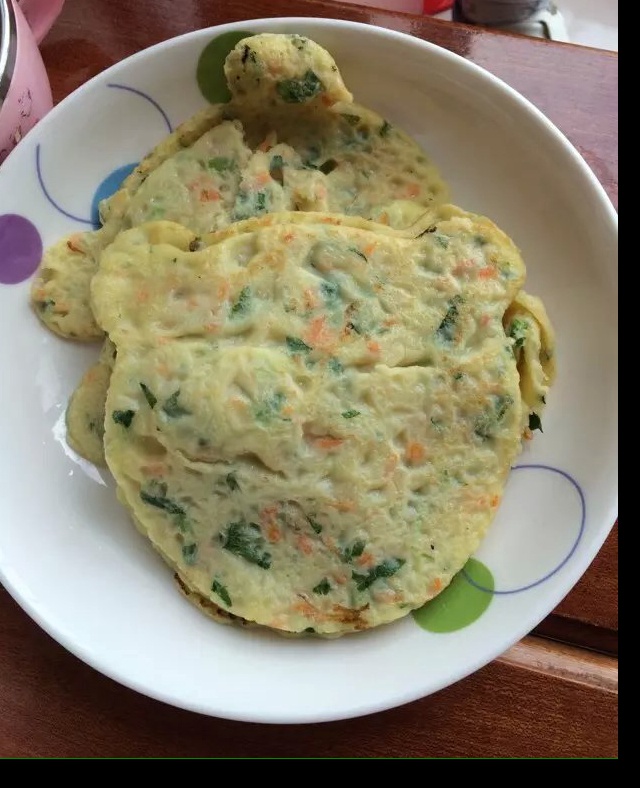 葱花鸡蛋饼