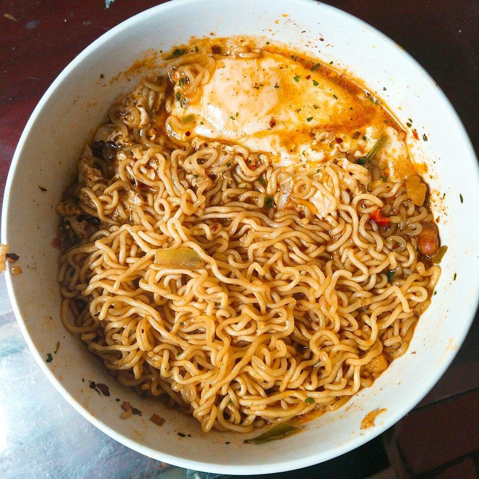 奥运冠军李小鹏的方便面做法（搬运来的）