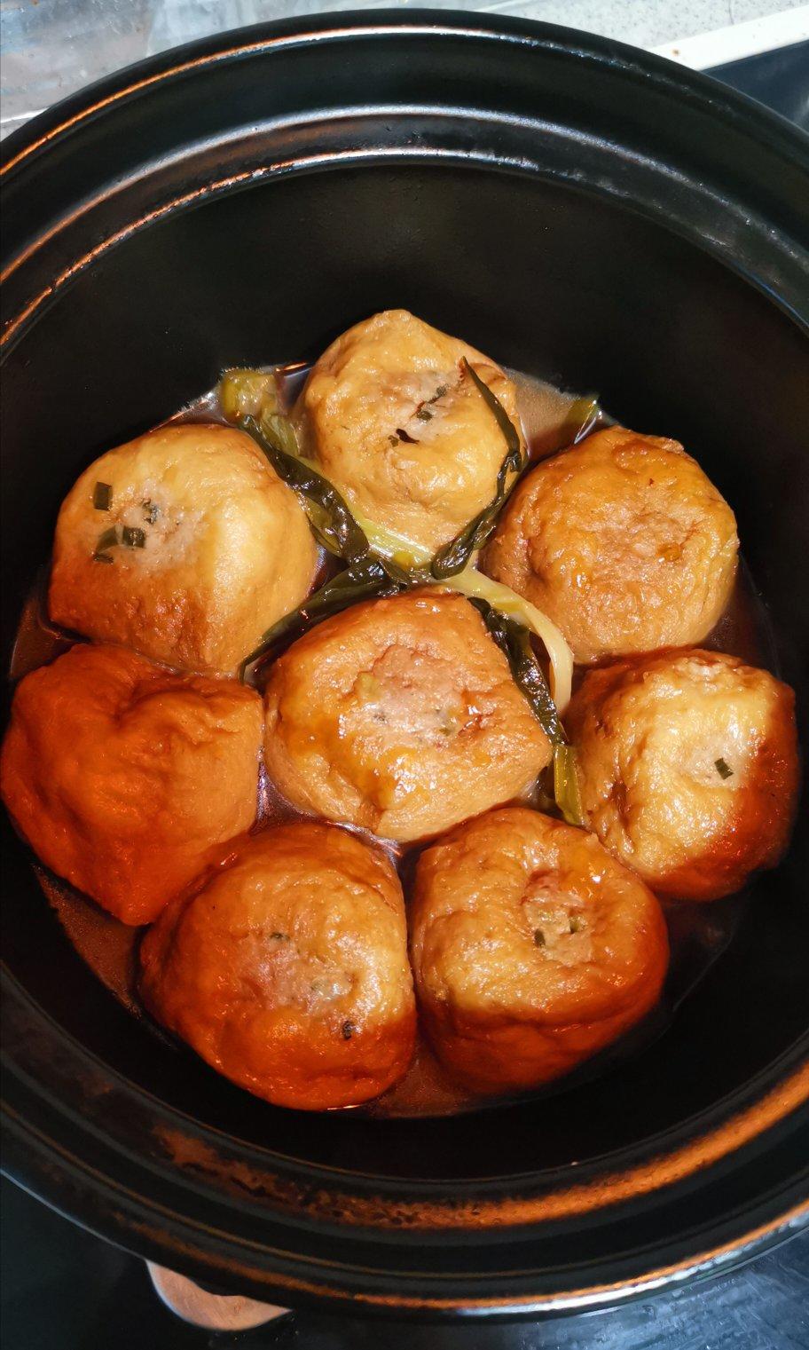 豆腐泡塞肉