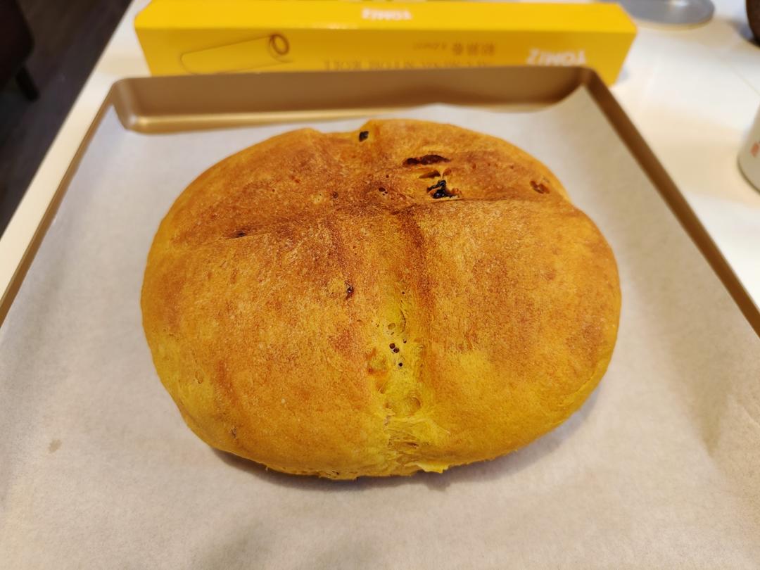 0️⃣油0️⃣糖！南瓜软欧包🥖