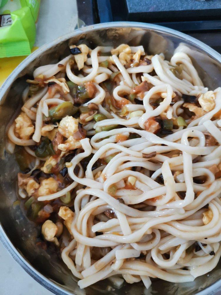 肉末豆角打卤面（酱香版）