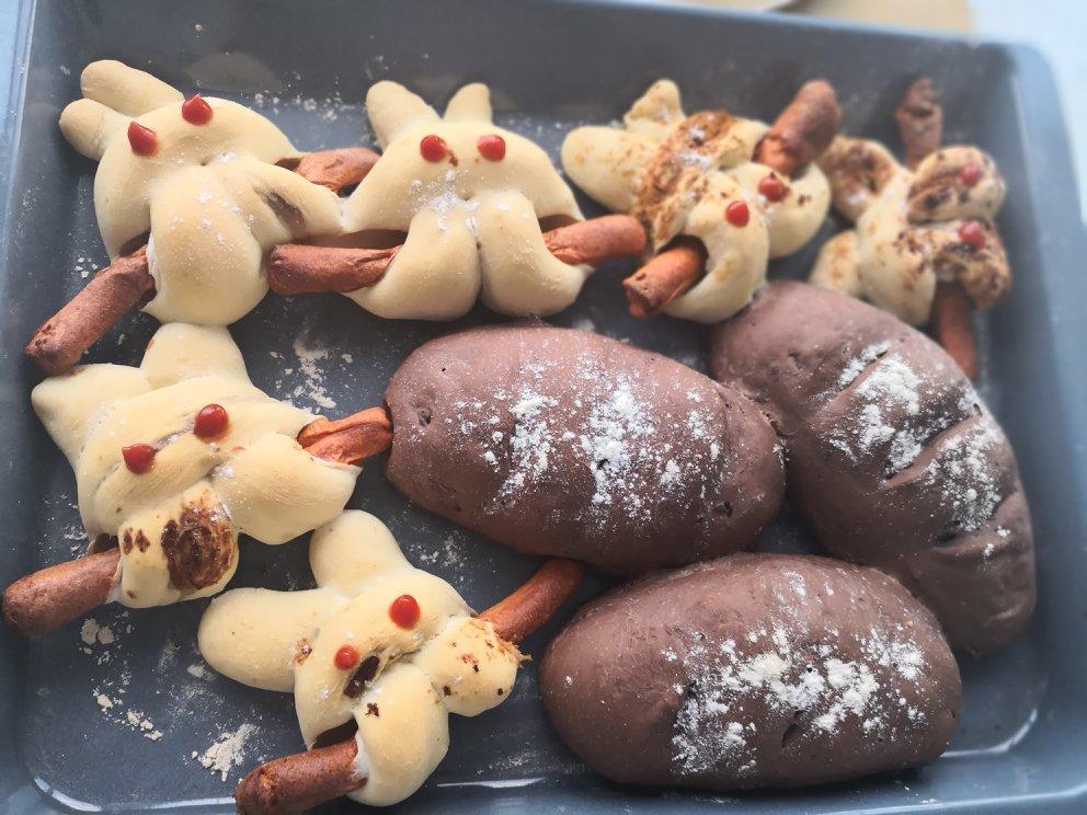 巧克力软欧包(无糖)