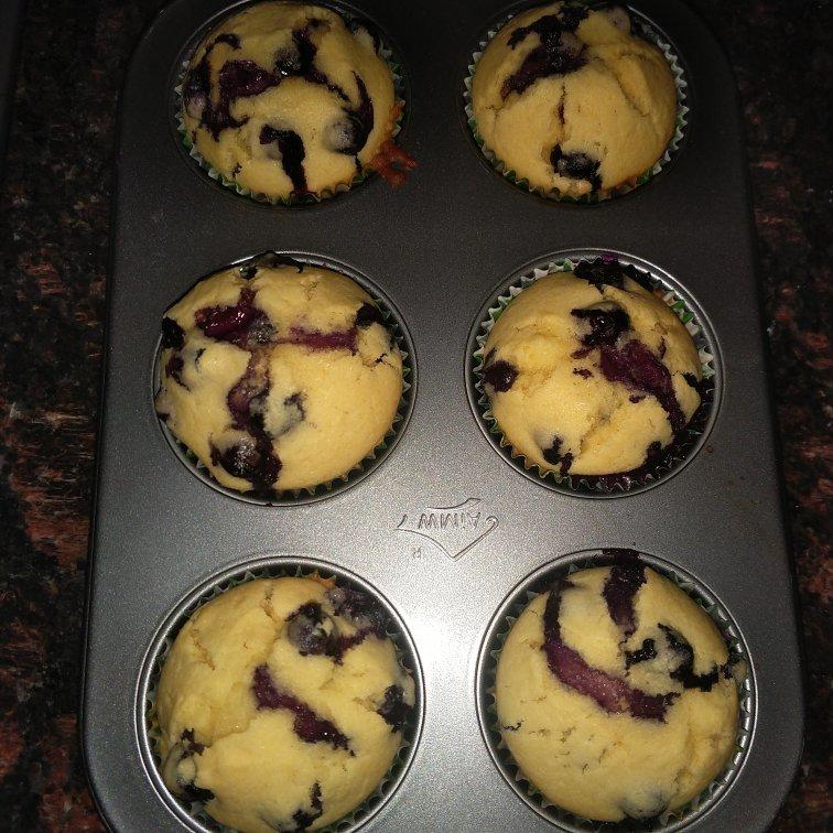 蓝莓玛芬蛋糕 Blueberry Muffin