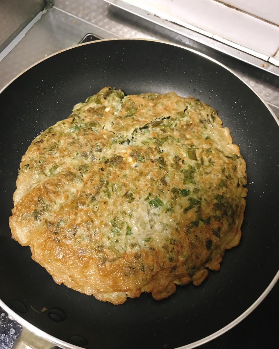 香椿鸡蛋饼