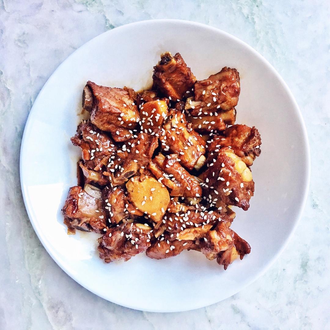 陈皮糖醋排骨