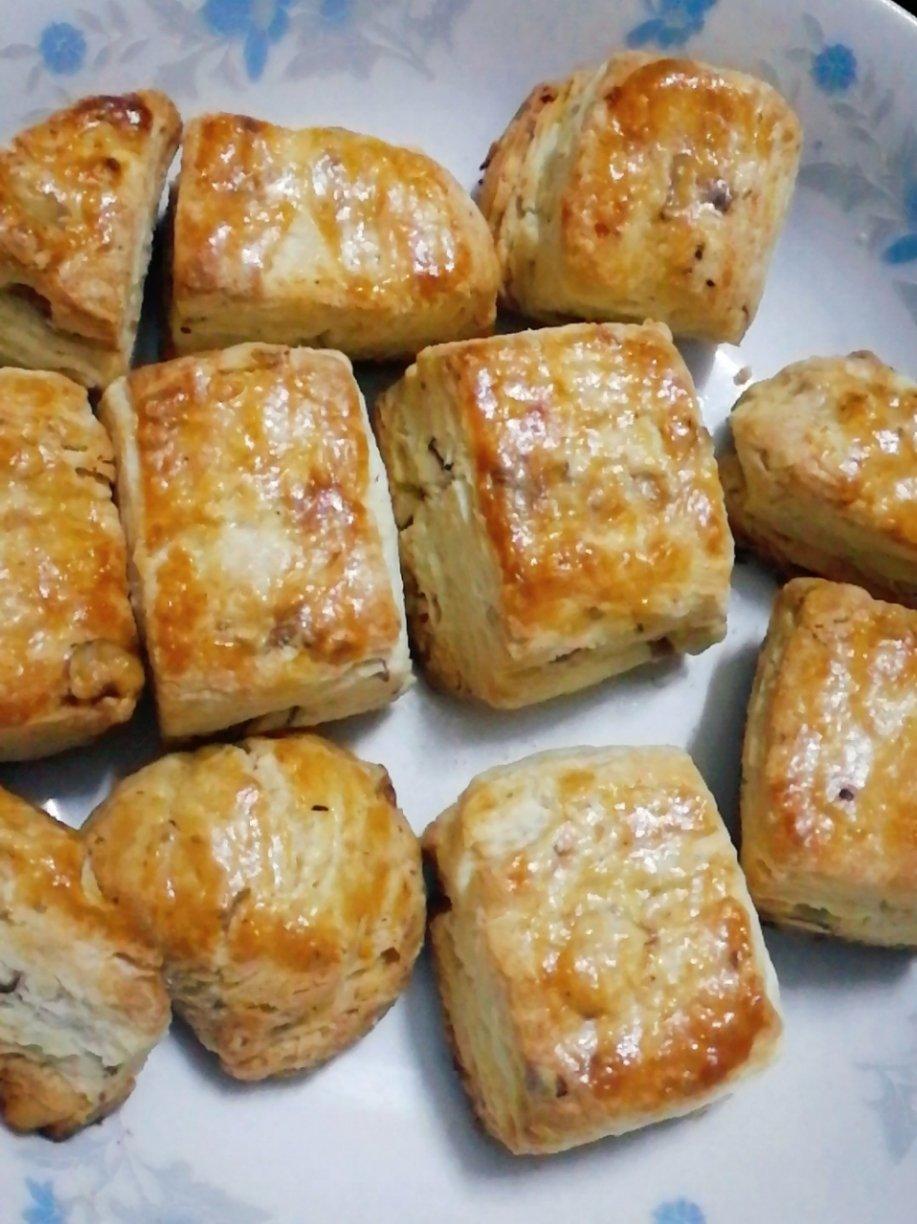 日式核桃司康--目前做过最好吃的方子