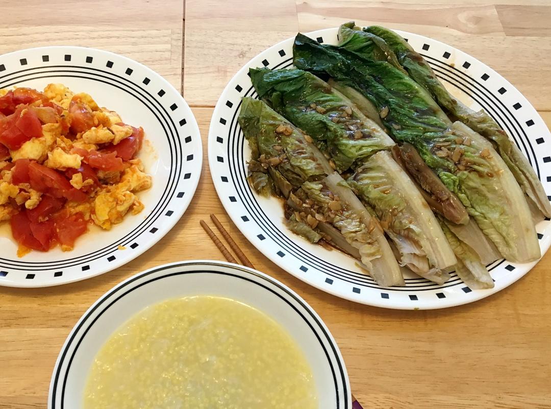 家常菜 蚝油生菜