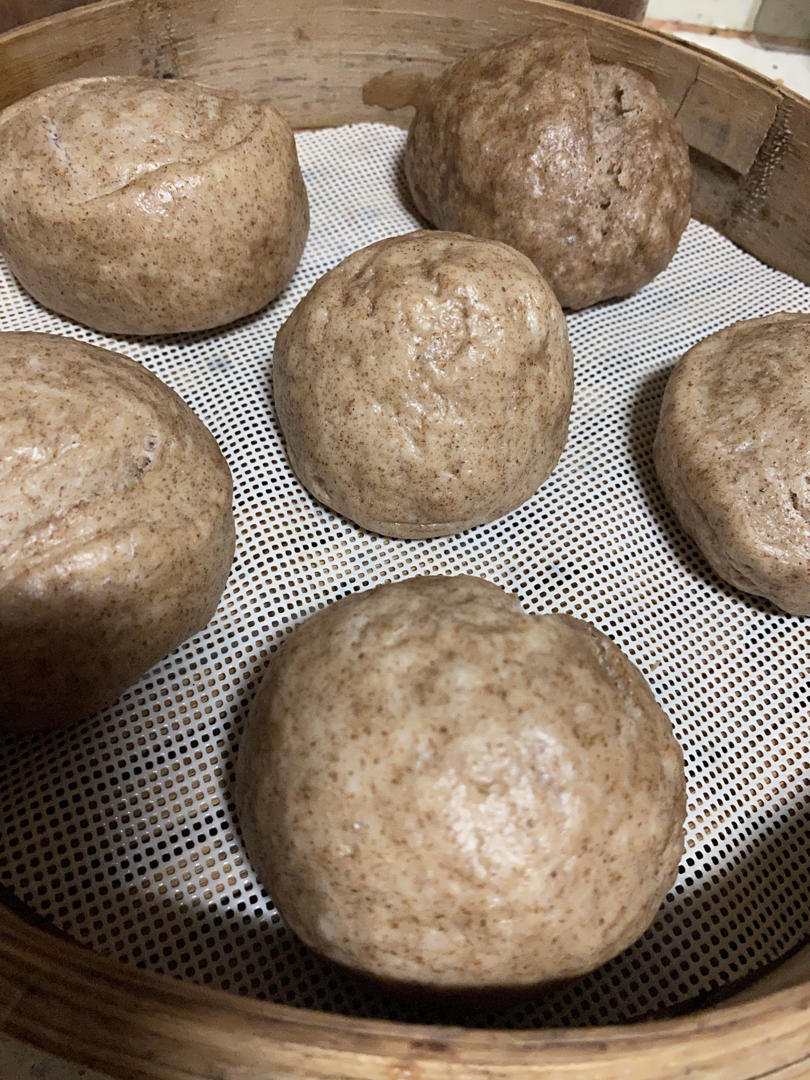 一次发酵，比面包还好吃的全麦馒头