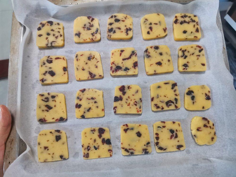低糖少油版蔓越莓饼干