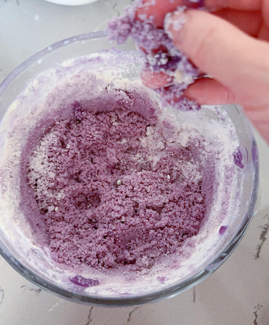 奶香紫薯馒头（一次性发酵）