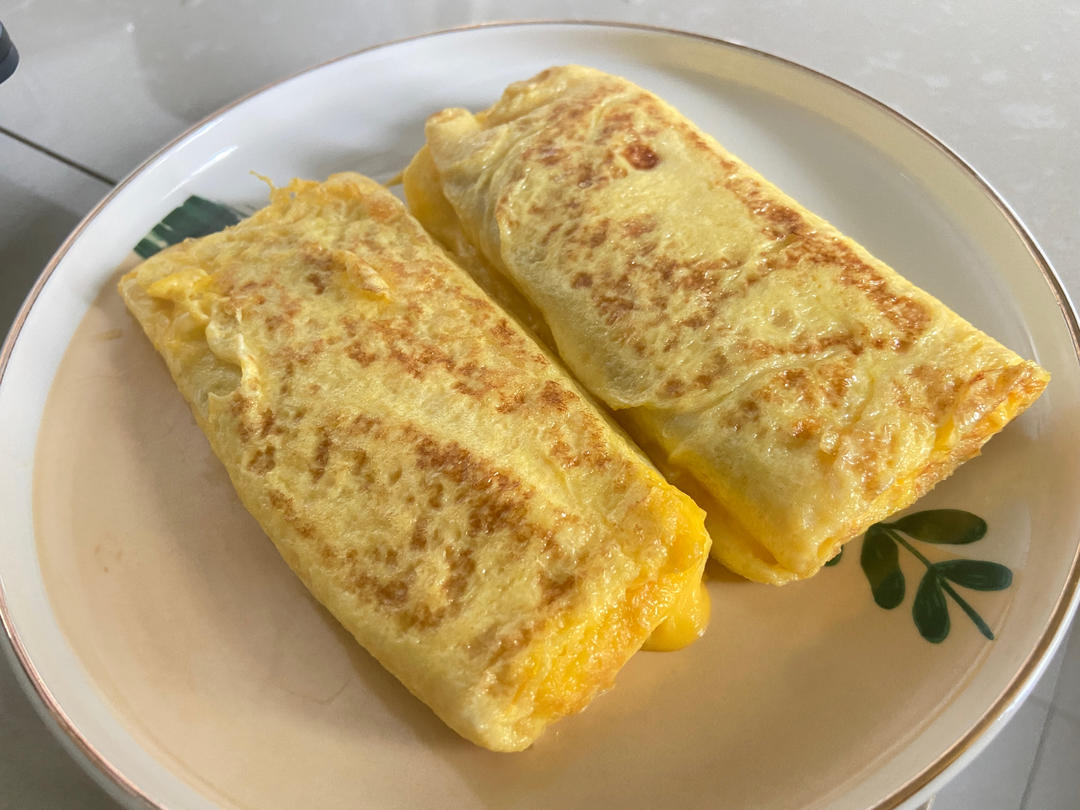 芝士午餐肉厚蛋烧 | 网红低碳能量早餐！有肉有蛋超满足！