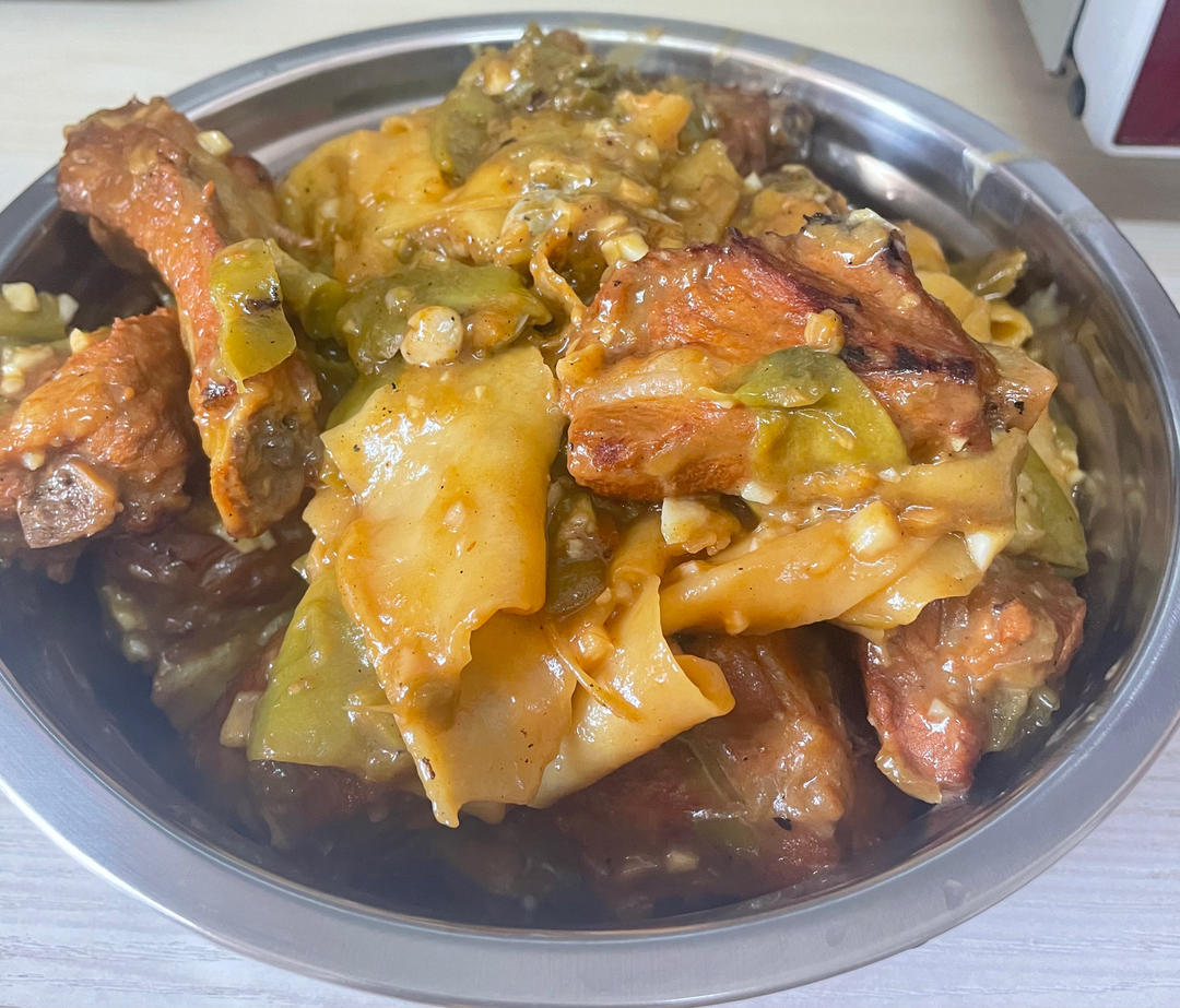 排骨豆角焖面