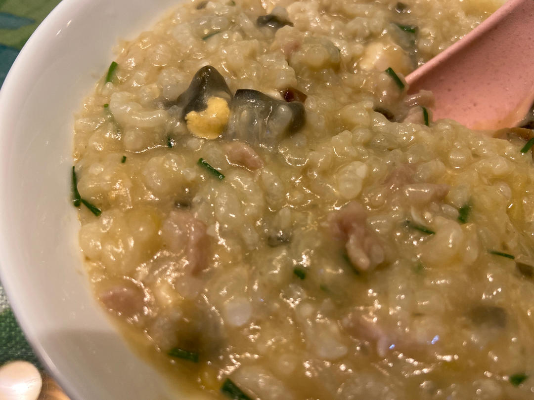 可以开店的《皮蛋瘦肉粥》配方