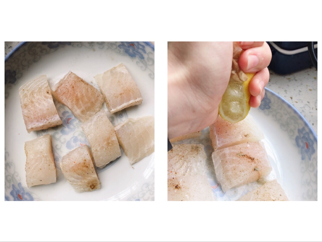 减脂餐 香煎龙利鱼 高蛋白低脂午餐的做法 步骤3