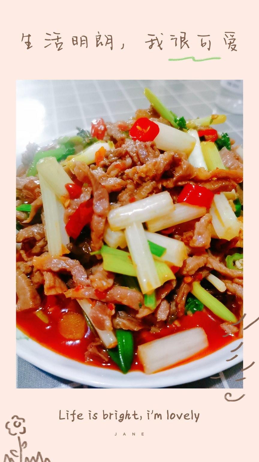 小炒牛肉丝