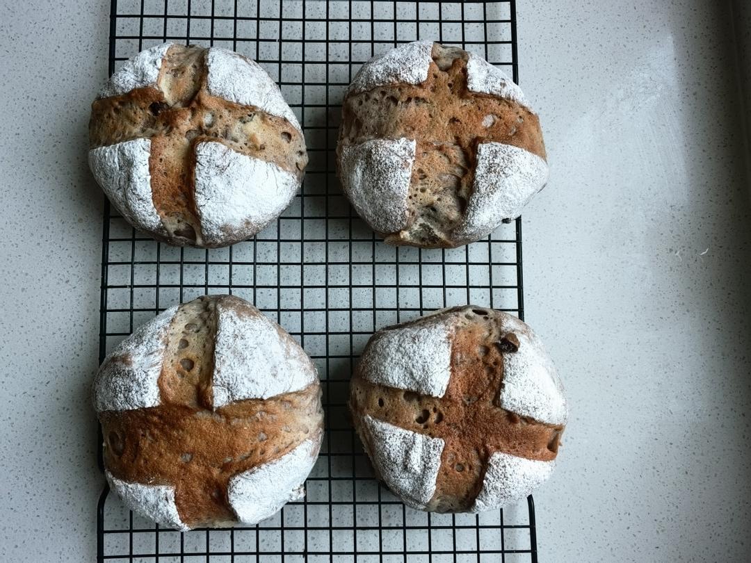 【测试备忘】红酒全麦腰果蔓越莓面包(5个)