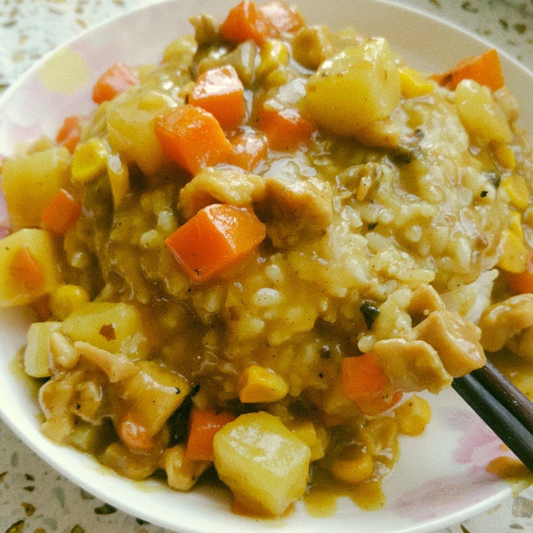 咖喱鸡肉饭