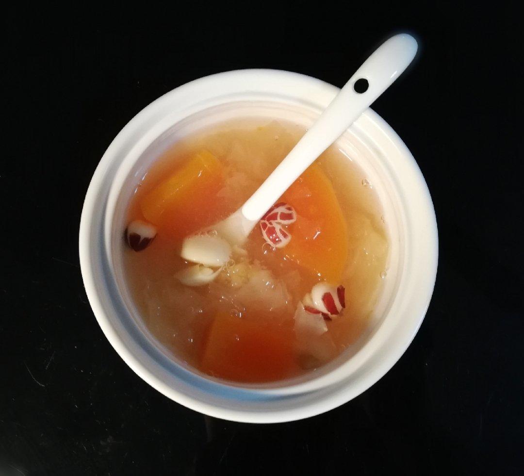 容颜不老木瓜银耳羹-大松IH电饭煲
